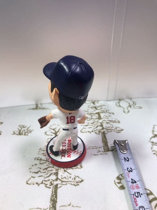 松坂大輔　レッドソックス　ボブルヘッド　極小　フィギュア