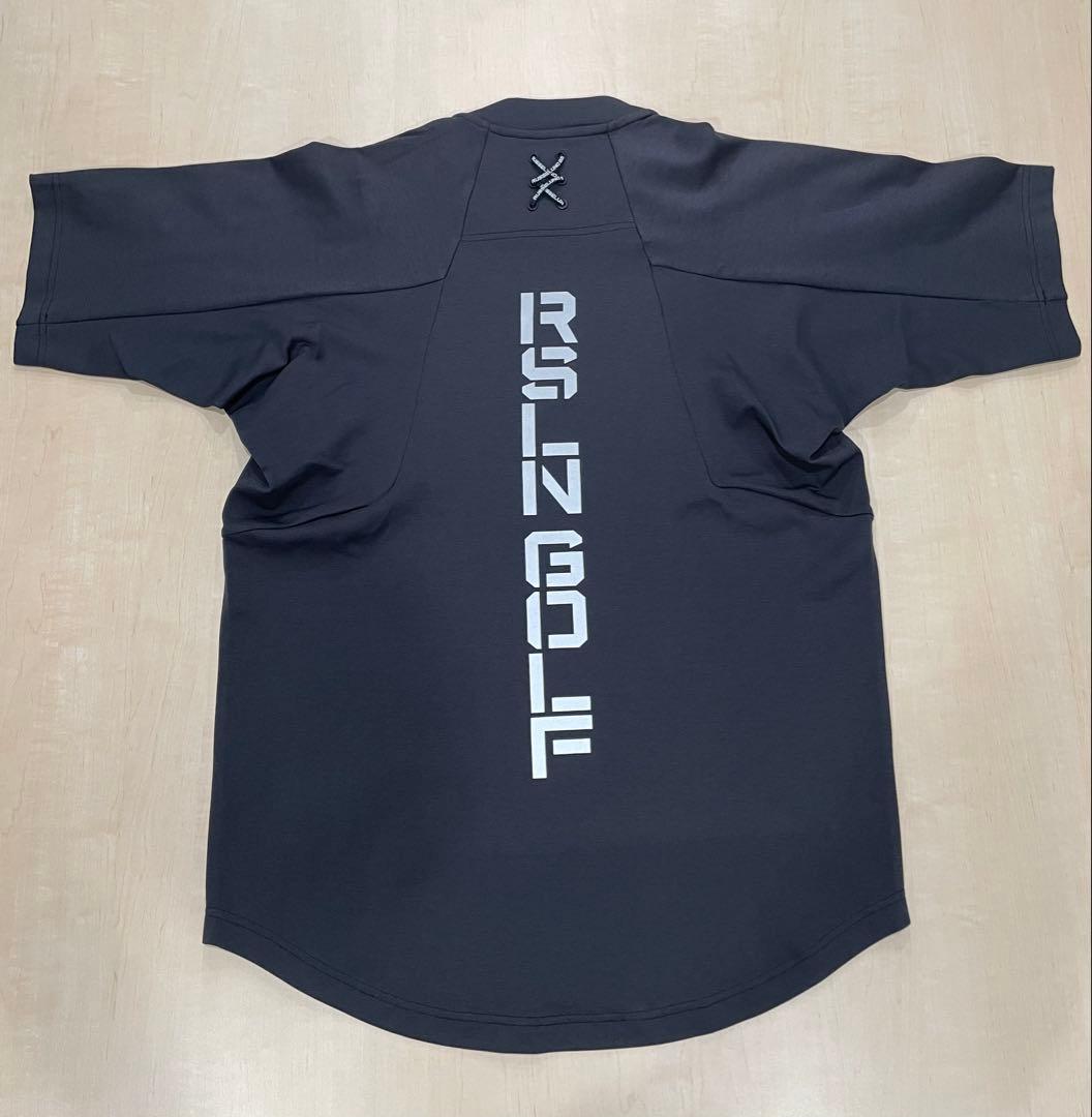 Russelunoラッセルノ モックネック 半袖Tシャツ ルチャ