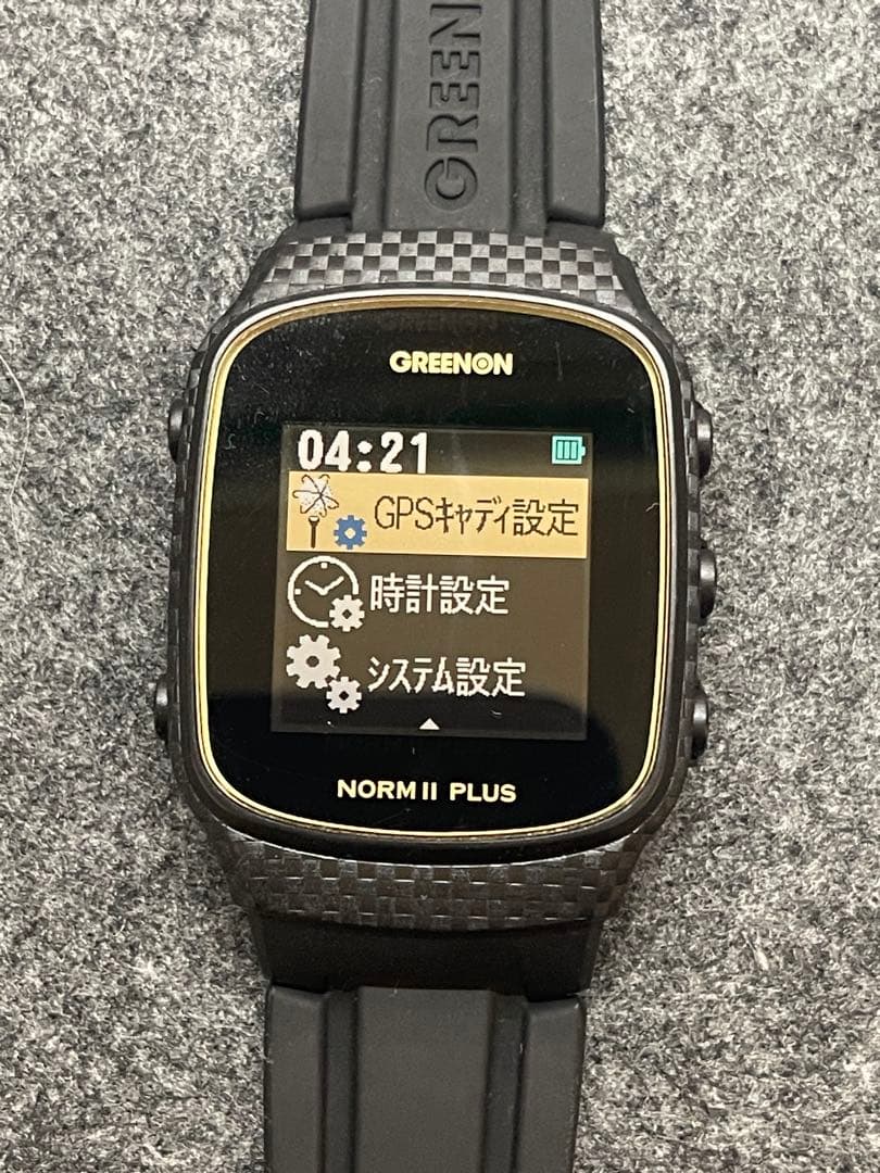GREENON ゴルフウォッチ NORM II PLUS