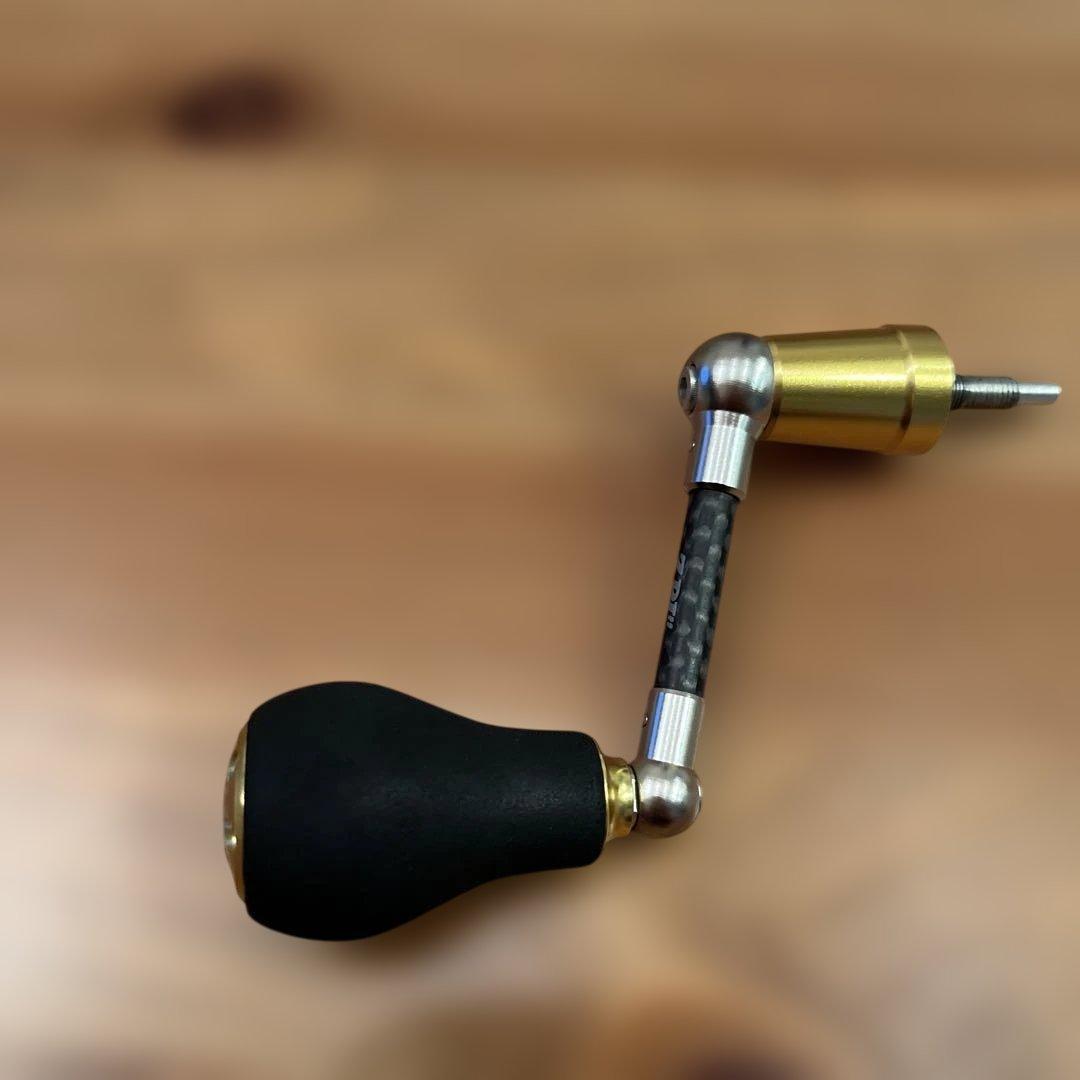 zpi ハンドル　ソルティーバー　シマノ ゴールド　美品