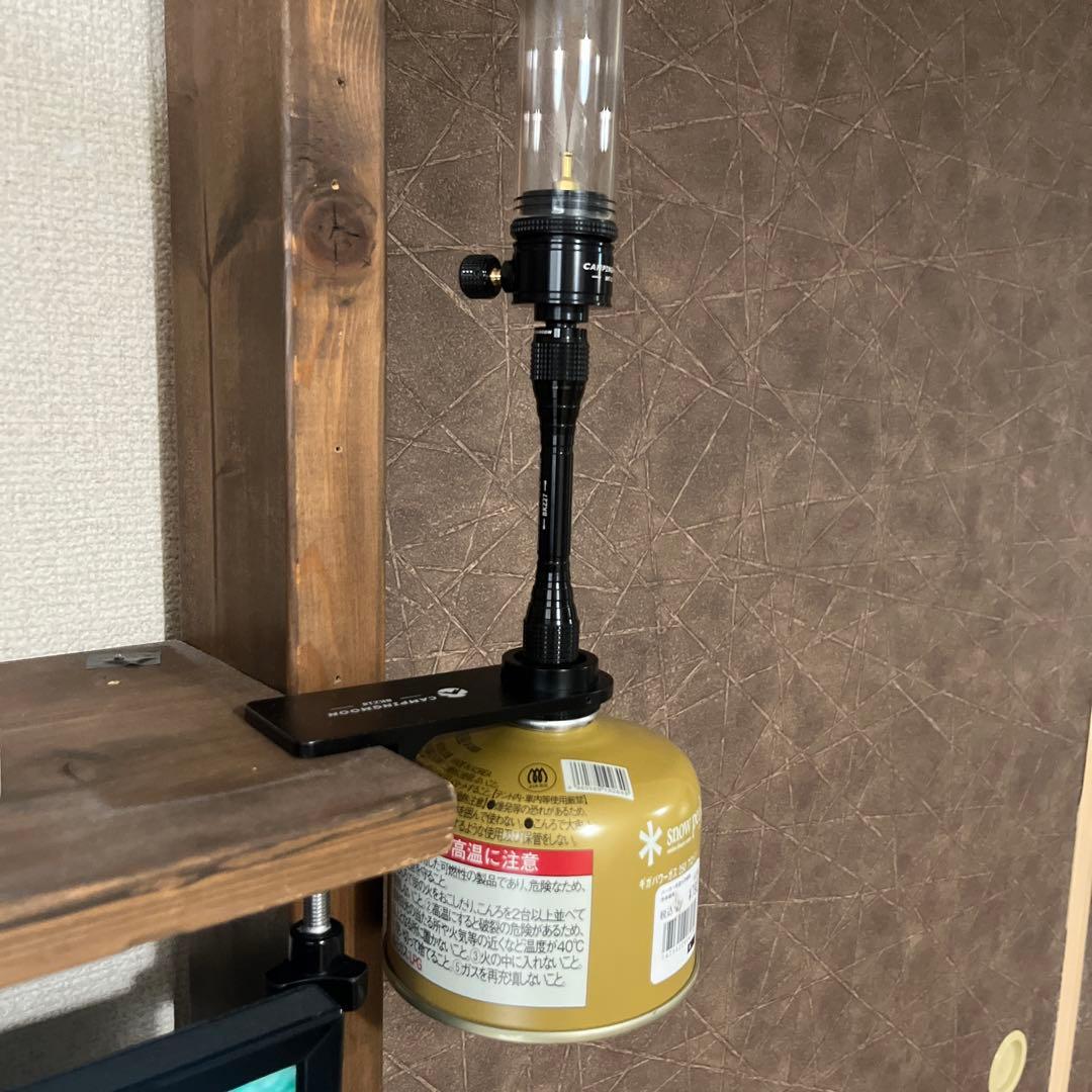 美品　キャンピングムーン　ガスキャンドル　ランタン　5点セット