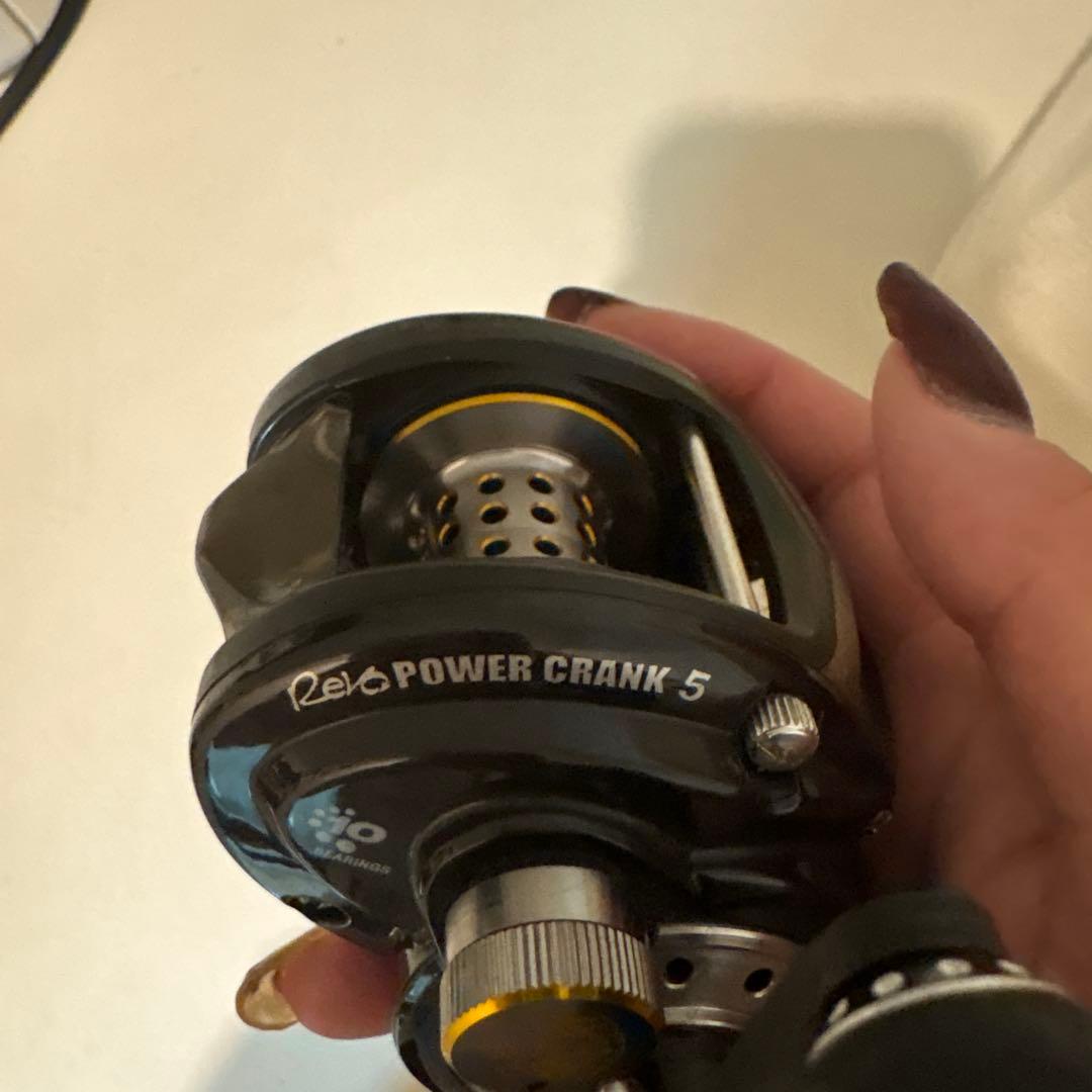 Abu Garcia ベイトリール MAXドラグ力 収納袋付き
