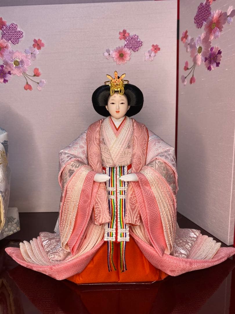 東京久月　雛人形　立親王平飾りセット・アウトレット商品