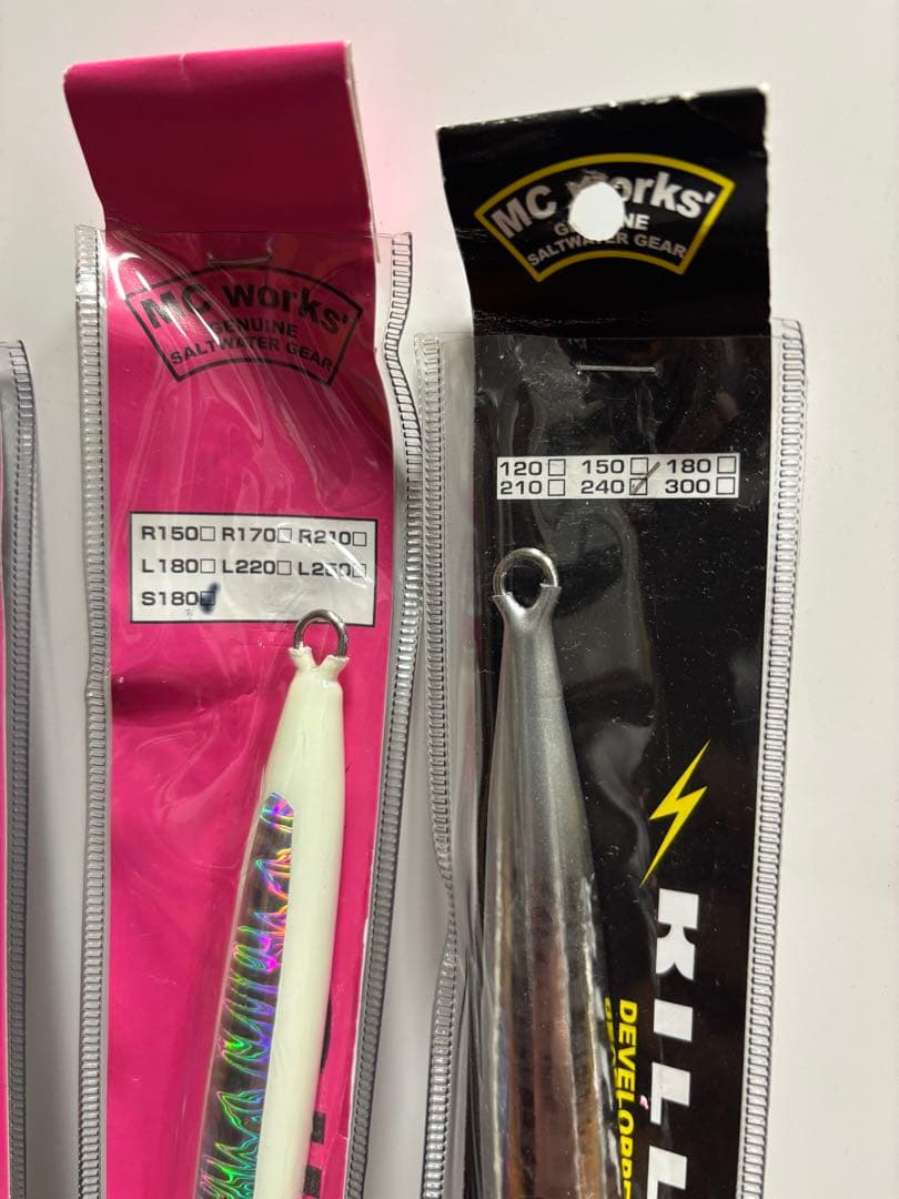 【新品】MC works ガタージグ キラージグ　4本セット