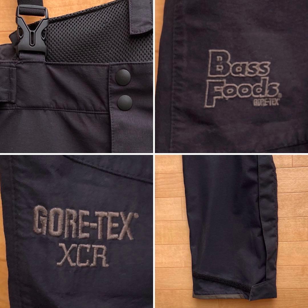 BASS FOODS GORE-TEX サロペット フィッシング レインスーツ