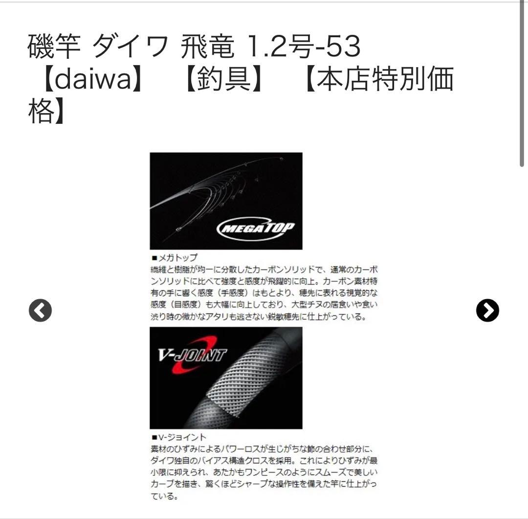 Daiwa 飛竜　1.2-530