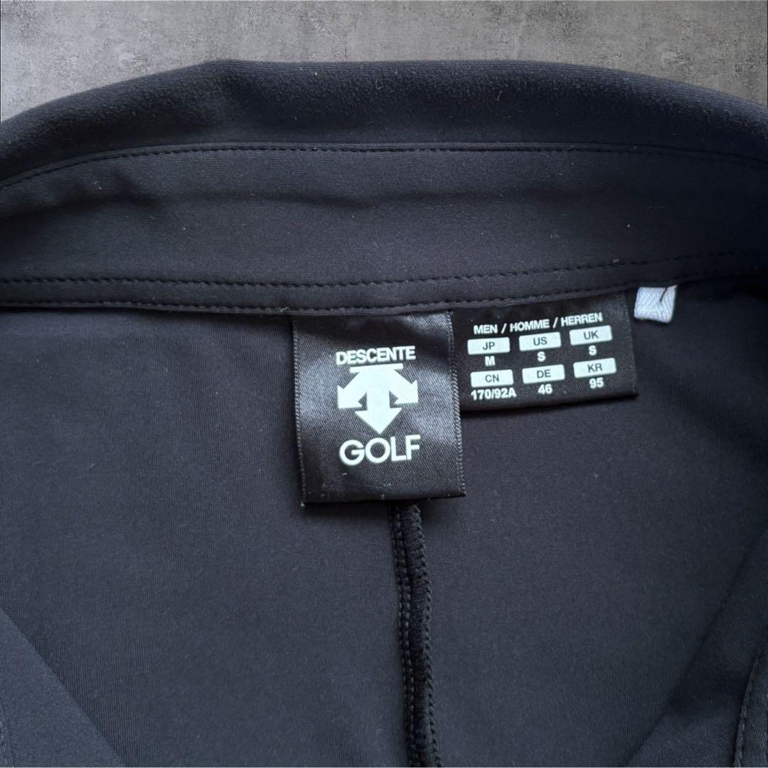 美品 DESCENTE GOLF デサント ゴルフ ポロシャツ 速乾 ストレッチ