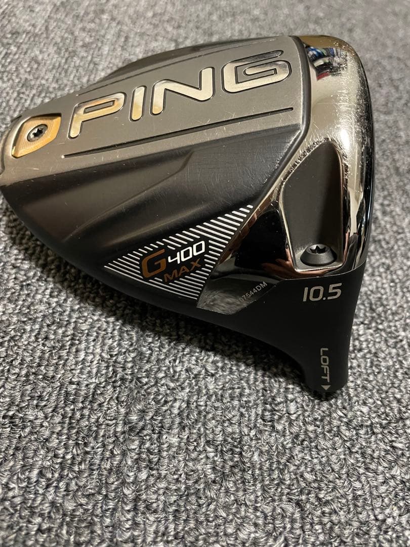 PING G400 MAX ドライバー 10.5° ヘッドのみ