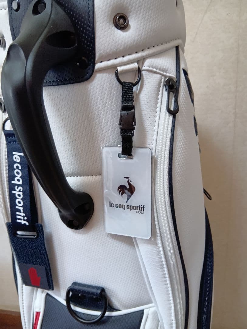 【超美品】le coq sportif ゴルフバッグ・キャディバッグ