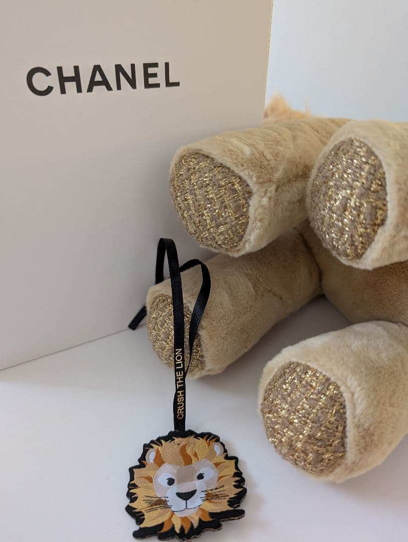 希少/非売品 CHANE/シャネル COCO CRASH ライオン ぬいぐるみ