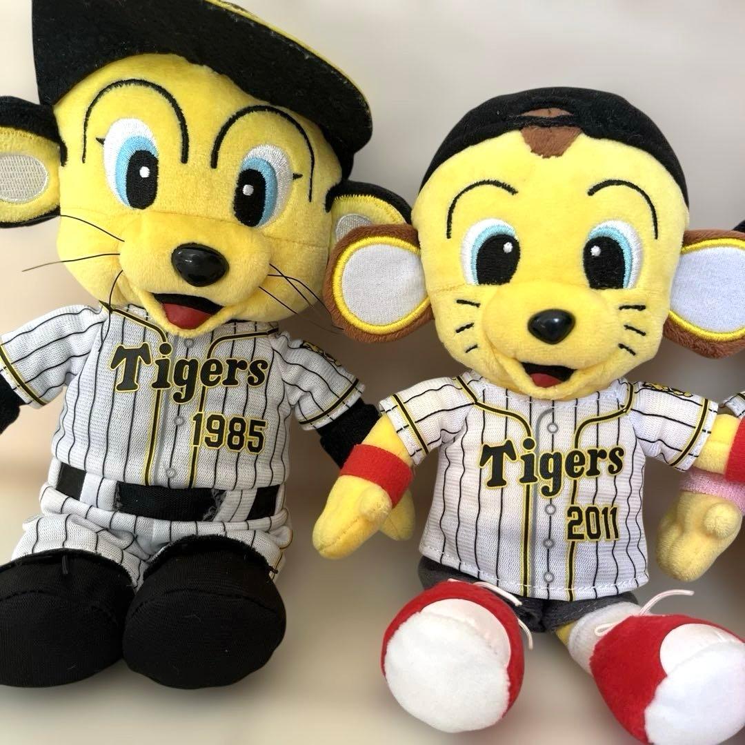 阪神タイガース　ぬいぐるみ　セット　トラッキー　キータ　ラッキー　野球