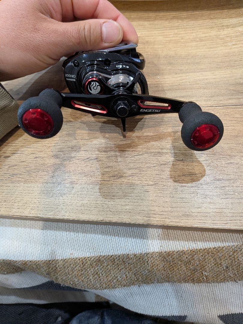 シマノ　タイラバリール　エンゲツ100HG 炎月ハイギア
