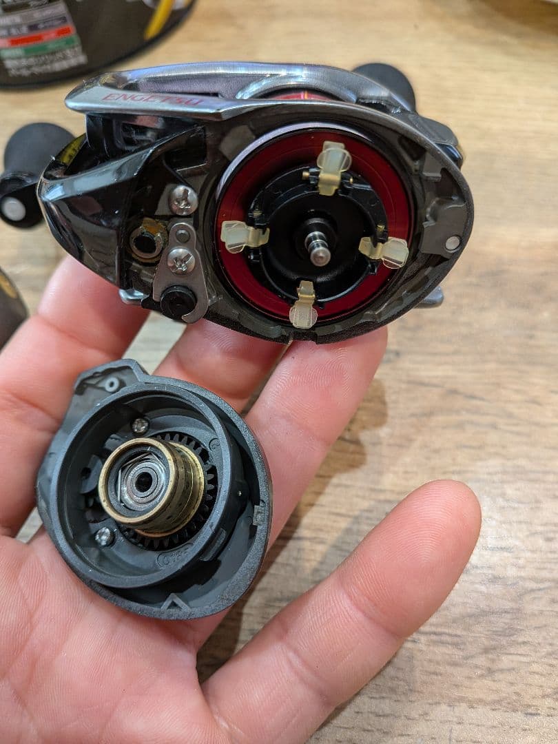 シマノ　タイラバリール　エンゲツ100HG 炎月ハイギア