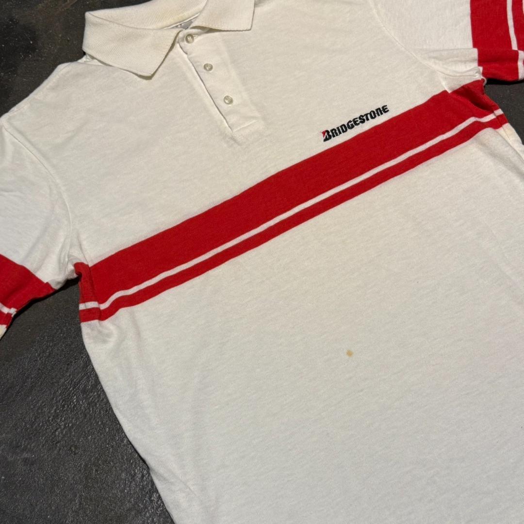 90s USA製 Swingster SPORT ブリヂストン ポロシャツXL