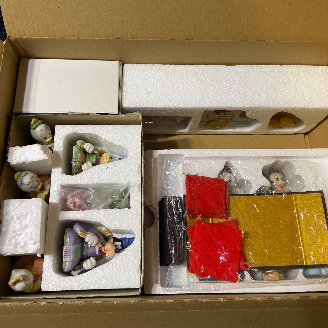 ディズニー　ミッキー&ミニー　雛人形　陶器製　ヴィンテージ