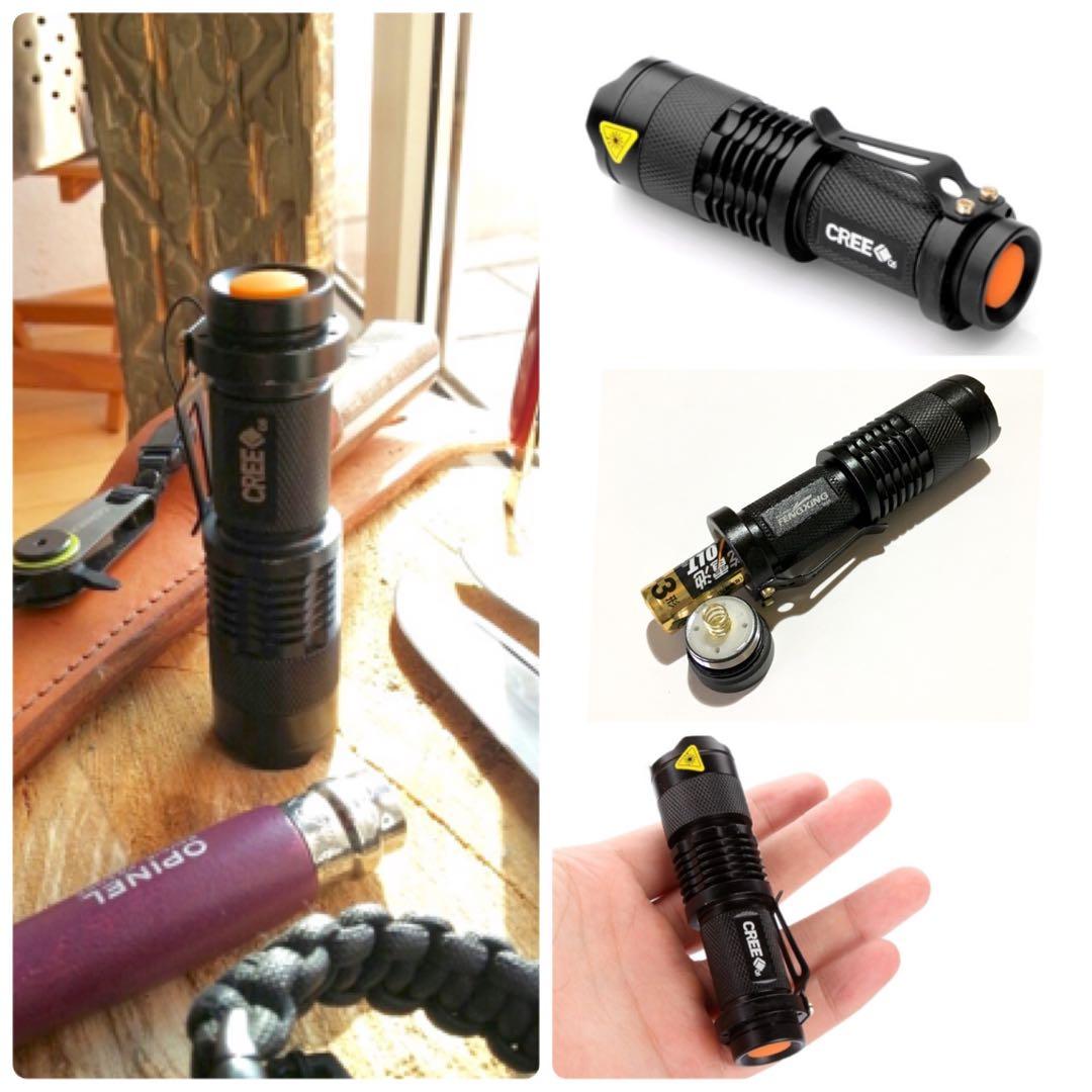 CREE LED 懐中電灯 10個まとめ売り 小型フラッシュライト