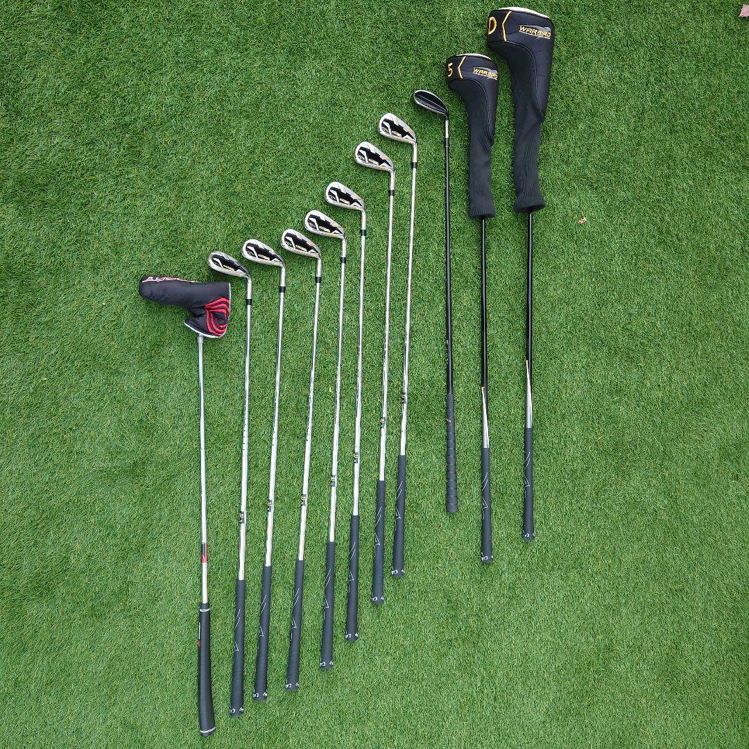 【国内正規品】キャロウェイウォーバード　クラブフルセット10本組＋練習道具他