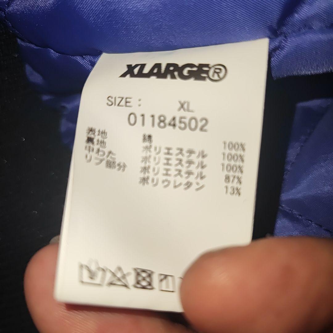 XLARGE フード付きジャケット ダークブルー