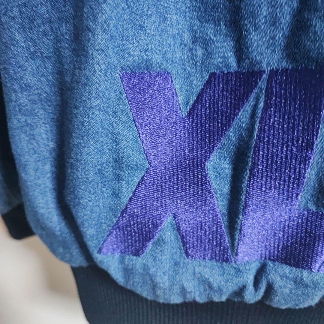 XLARGE フード付きジャケット ダークブルー