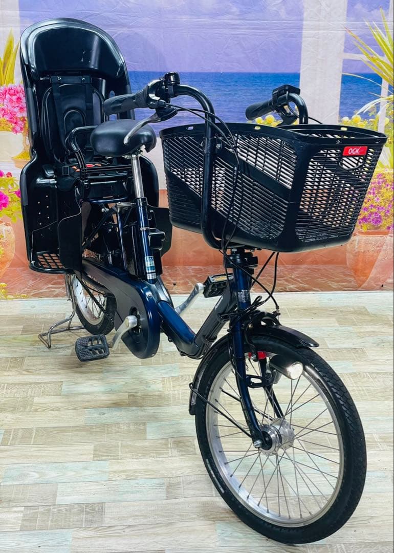 人気モデル！ギュット⭐️12AHパナソニック子供乗せ電動アシスト自転車Y3616