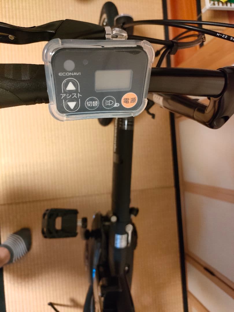 Panasonic 折りたたみ電動アシスト自転車 BE-ELW075　オフタイム