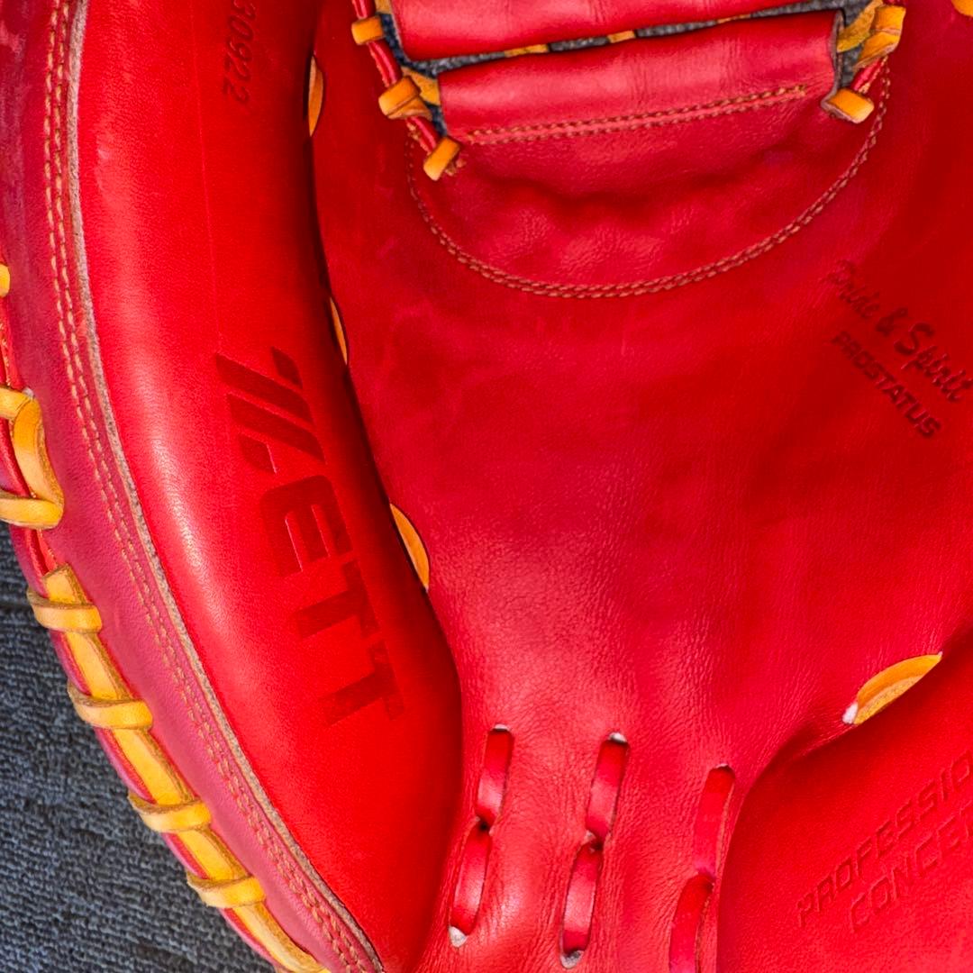 ZEET キャッチャーミット　軟式　右投げ用中古 美品