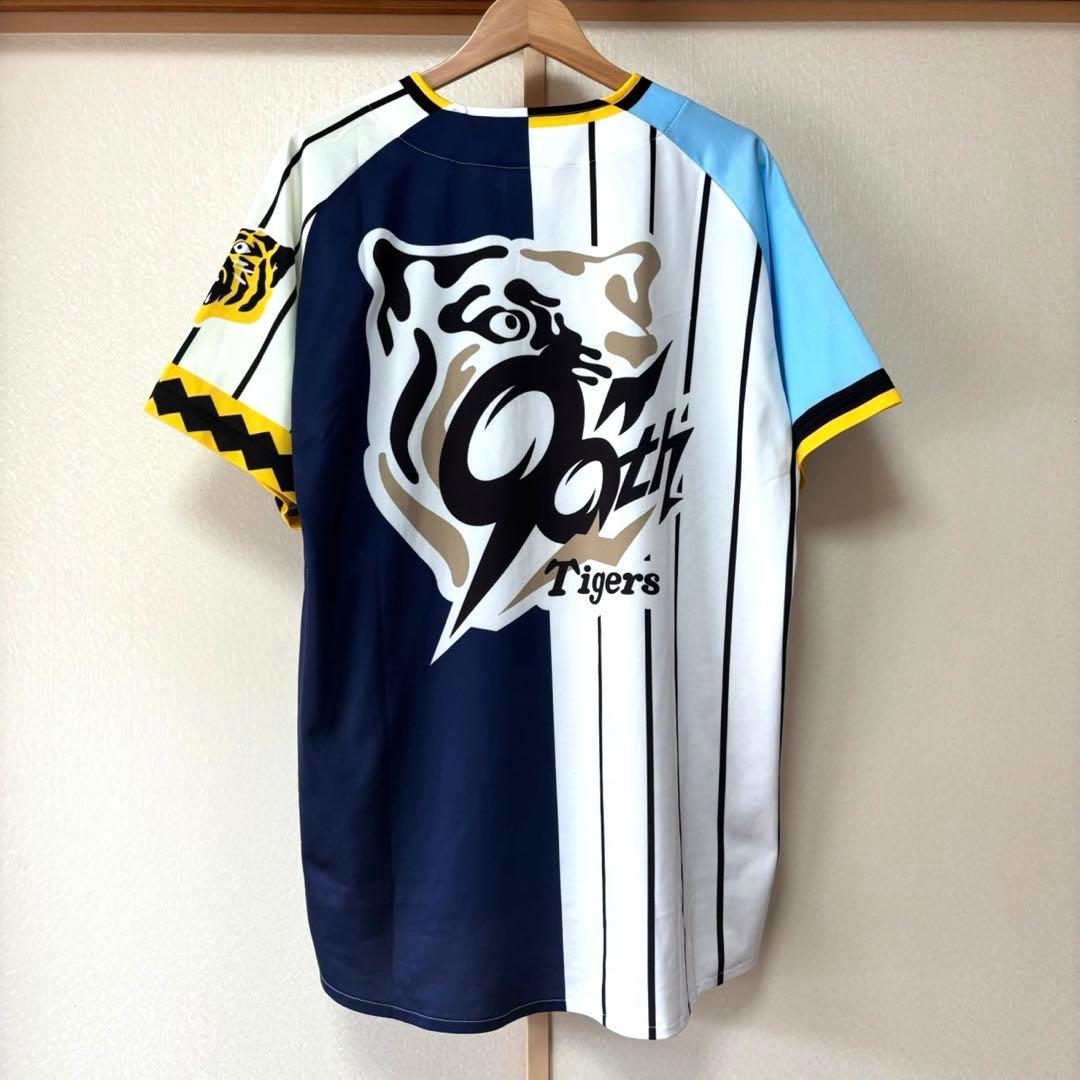 ✨極美品✨ 阪神タイガース 90th 90周年記念 ベースボールシャツ L