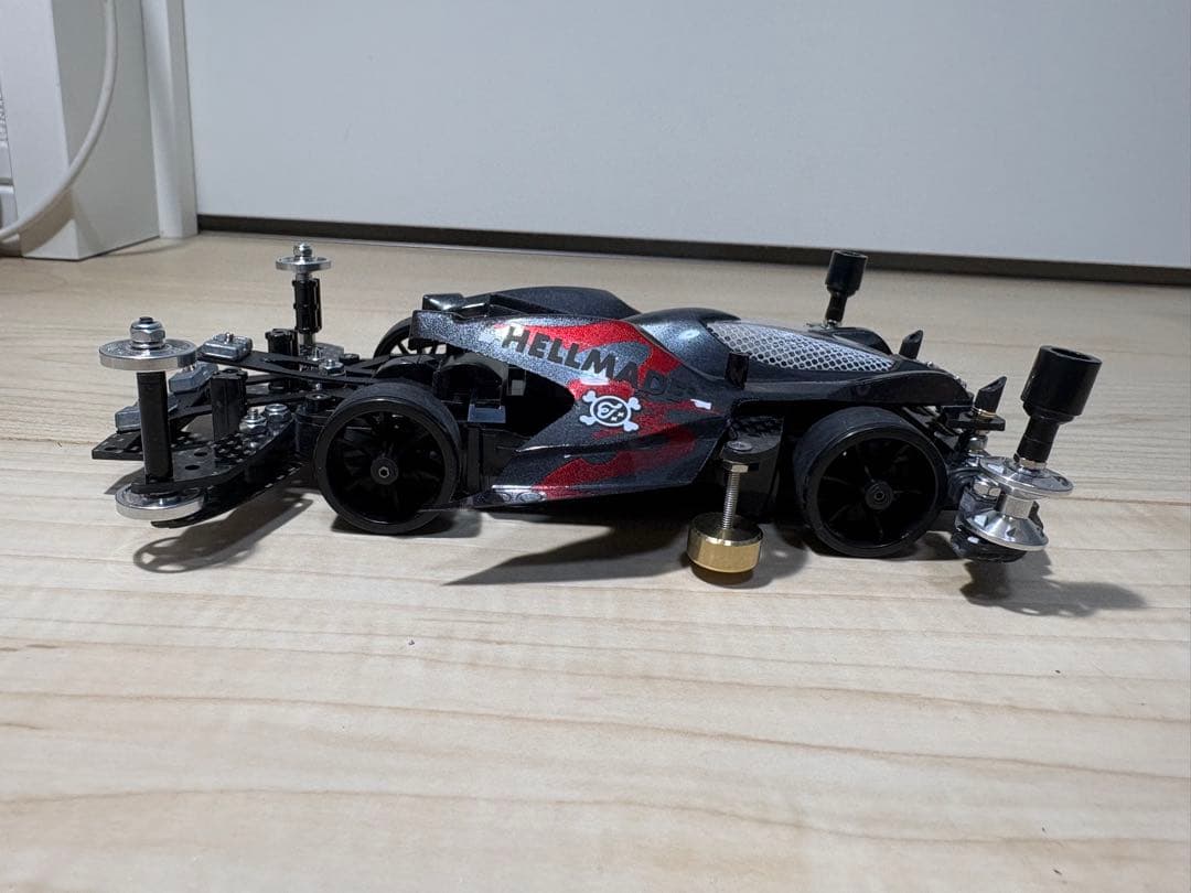 msフレキ マンタレイ　ミニ四駆　完成品　ピボスラ　慣らしモーター　タミヤ　MS