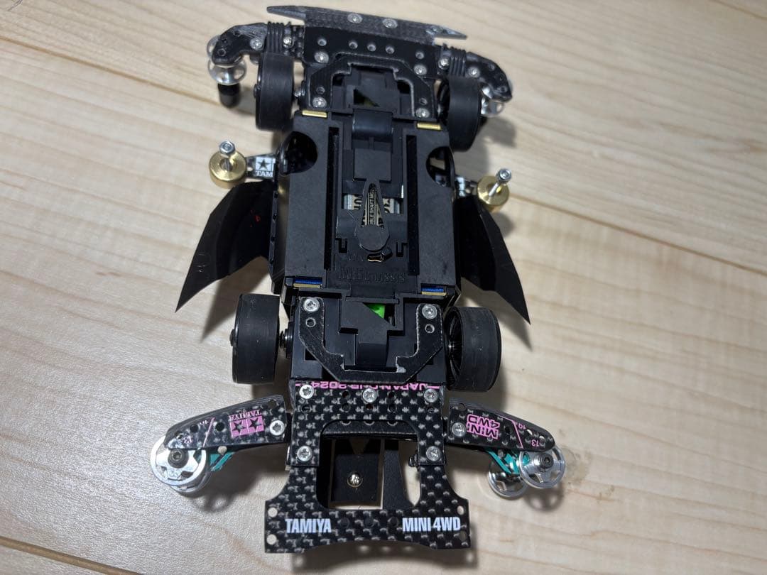 msフレキ マンタレイ　ミニ四駆　完成品　ピボスラ　慣らしモーター　タミヤ　MS