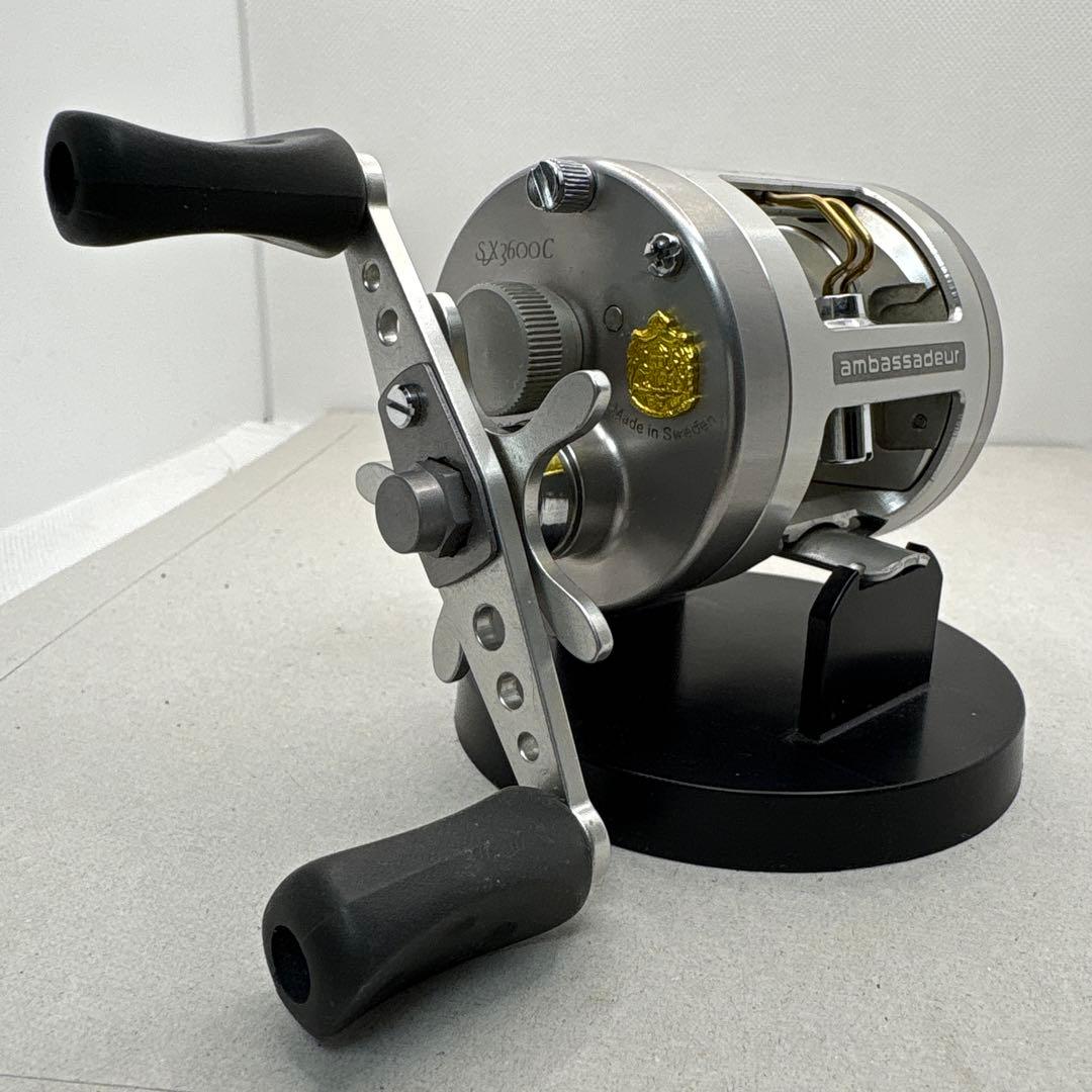 Abu Garcia sx3600Mörrum ベイトリール シルバー