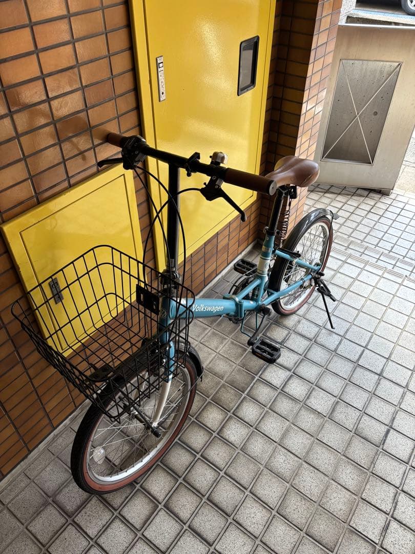 【引取り希望】フォルクスワーゲン折りたたみ自転車【神奈川県川崎市中原区】