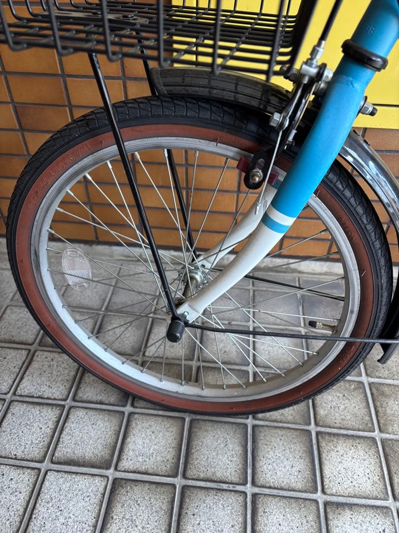 【引取り希望】フォルクスワーゲン折りたたみ自転車【神奈川県川崎市中原区】