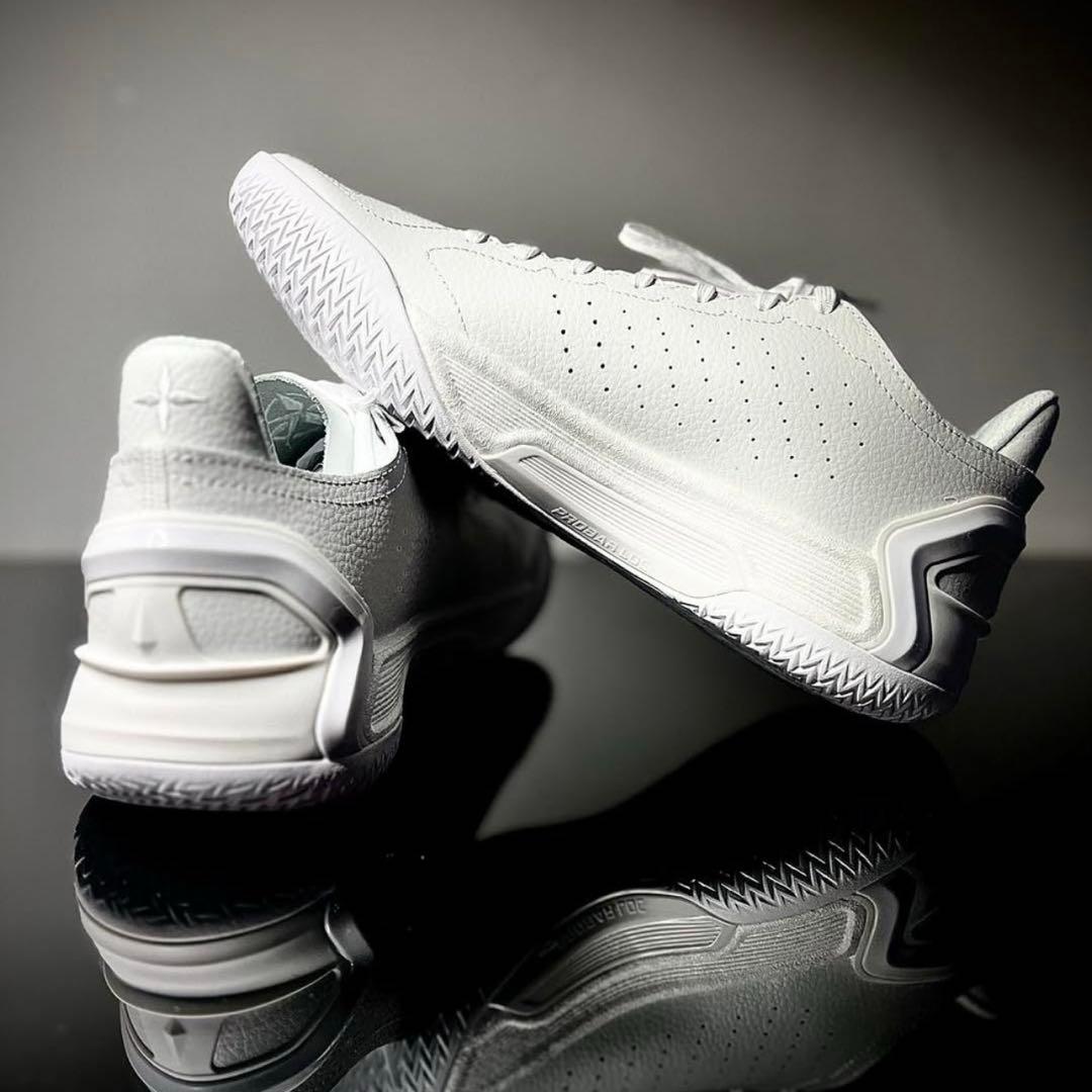 シューズ(男性用) LINING LIREN4 V2 \"TRIPLE WHITE\" US9.5