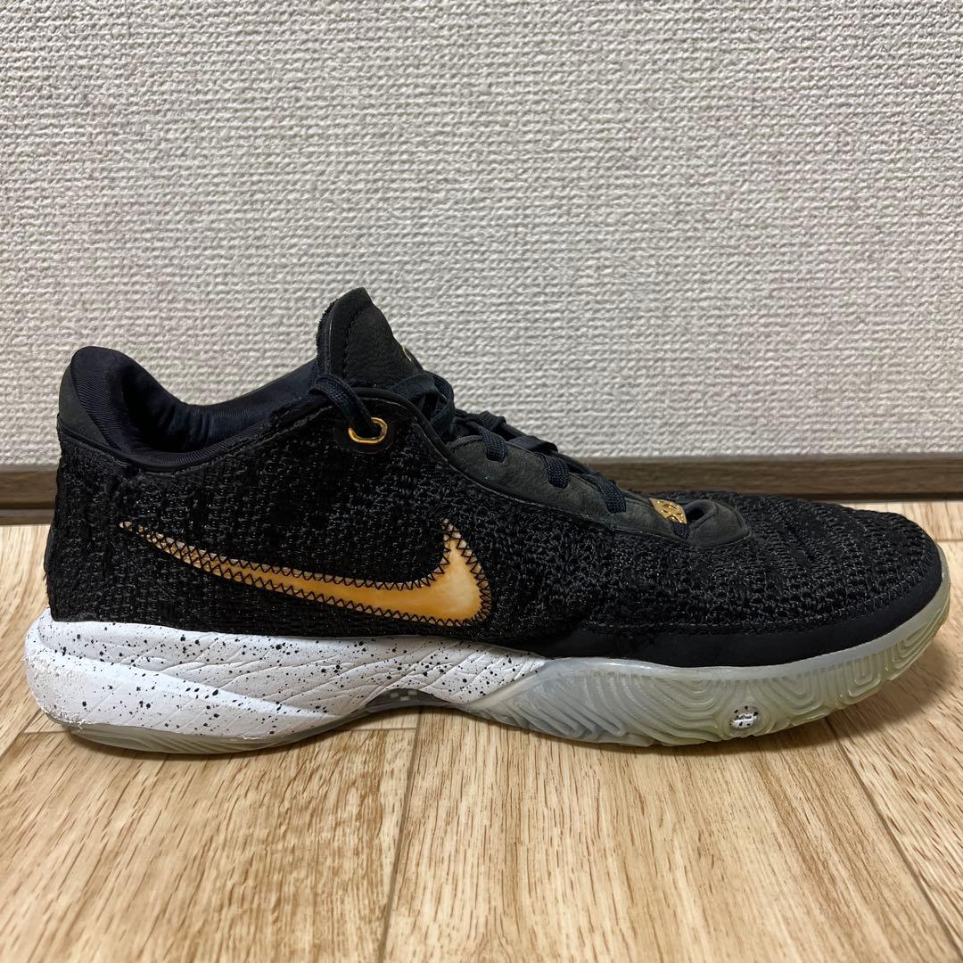 シューズ(男性用) NIKE LeBron 20 EP \"Black/llic Gold\"