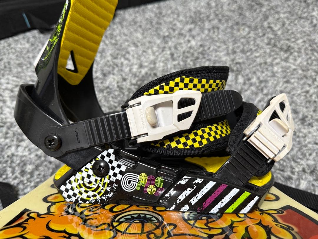 nico セパレートスノーボードとHEADビンディングセット　美品です