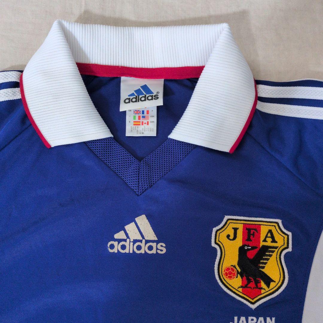 adidas製 99/00日本代表ユニフォーム 襟付き 日本製　サイズL