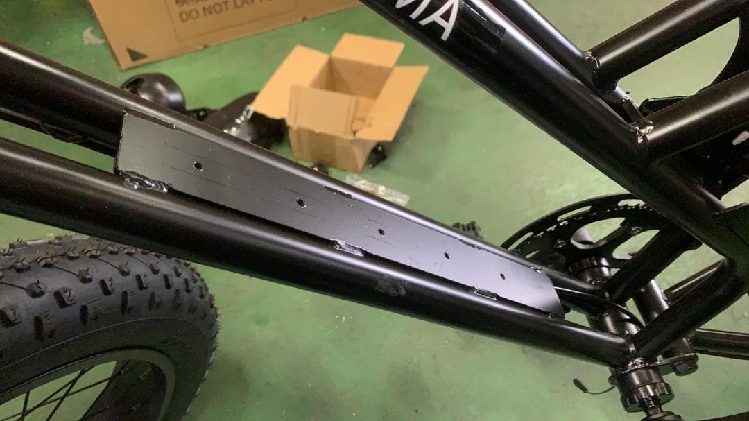 完全ジャンク品 NINOMA 電動アシスト自転車 20インチ 極太タイヤ