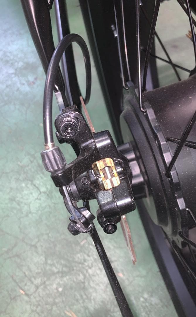 完全ジャンク品 NINOMA 電動アシスト自転車 20インチ 極太タイヤ