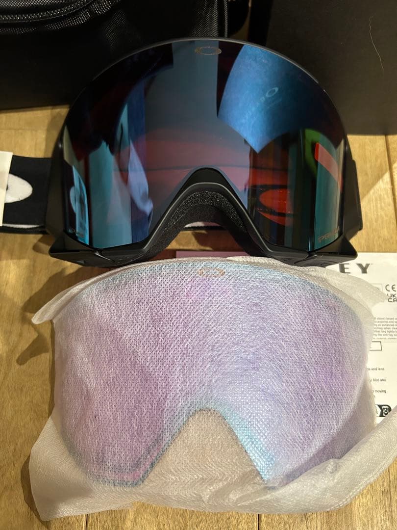 新品　OAKLEY ゴーグル スペアレンズ付FLOW SCAPE L アジアン