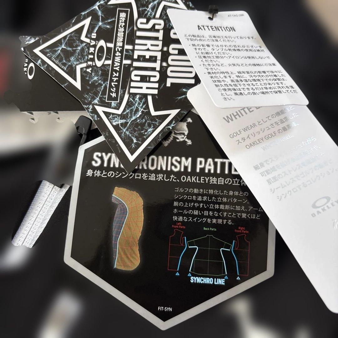 新品　オークリー　ウィメンズ　接触冷感 ストレッチ　UV ジャケットゴルフ　XL
