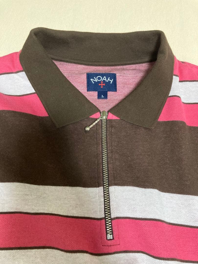 【定価以下】noah nyc ラガーシャツ zip up