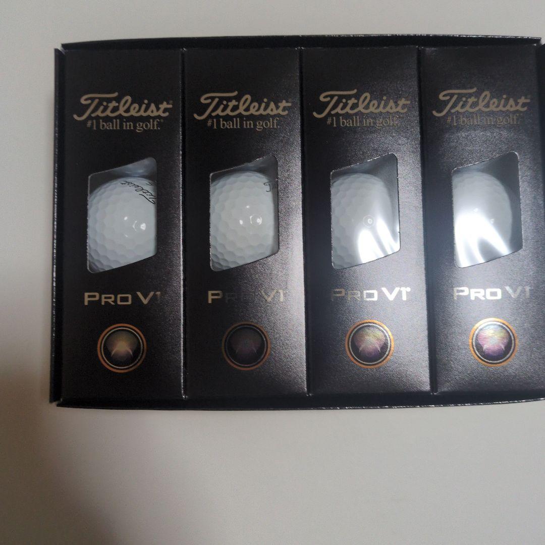 【新品・未開封】タイトリストPRO V1 2025年モデル　２ダース（24球）