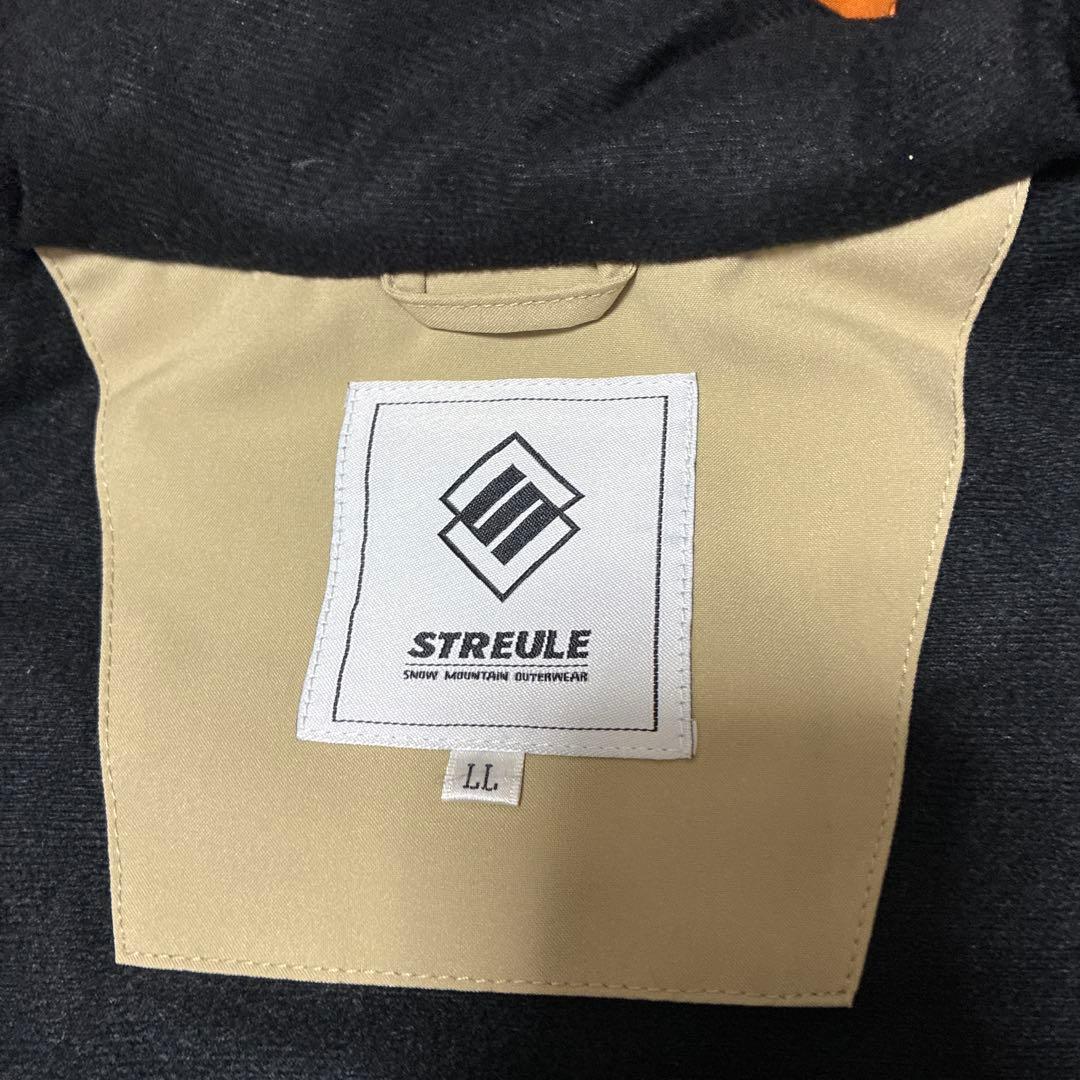 定価約4.2万 streule スキーウェア スノボードウェア ジャケット LL