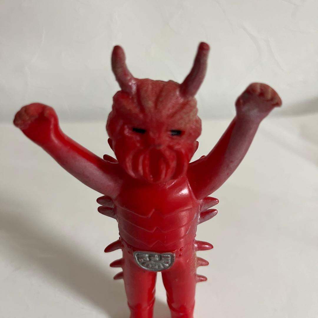⚠️当時物・レア‼️仮面ライダー　ショッカー怪人　ムカデラス　ミニソフビ　昭和レトロ