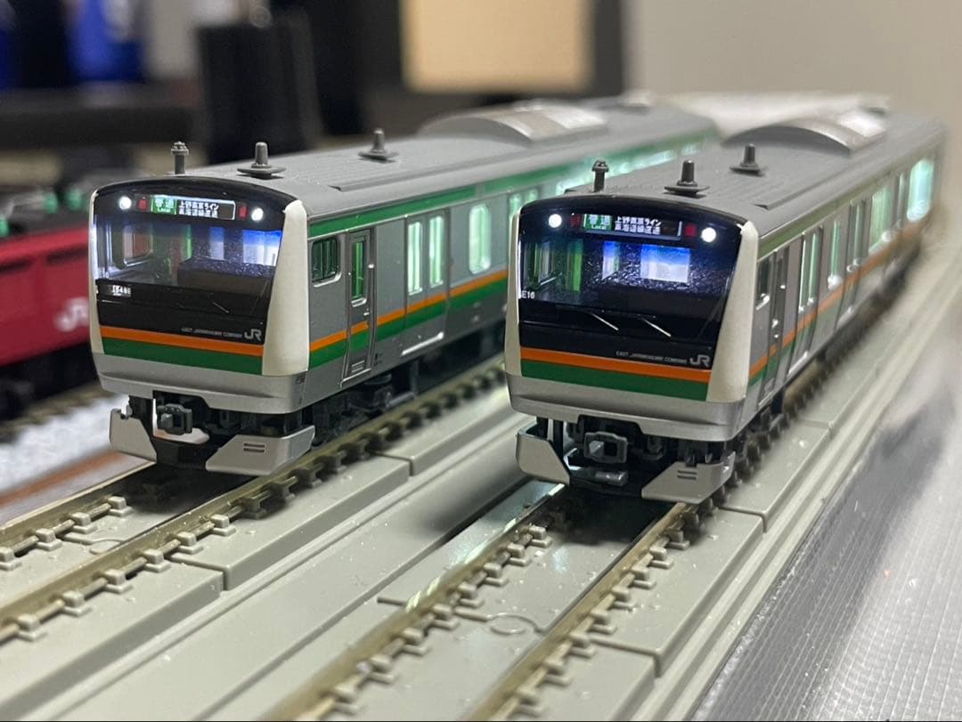 Kato 10-1268 e233系3000番台 10両セット 全車室内灯付き