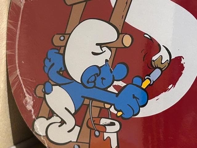 ♪送料無料★Supreme★希少★デッキ★Smurfs★2022AW★赤★新品♪