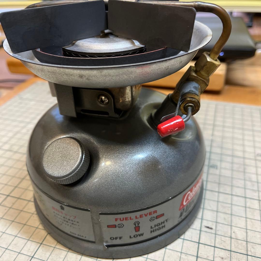 Coleman 533 無鉛ガソリンストーブ 燃焼確認済