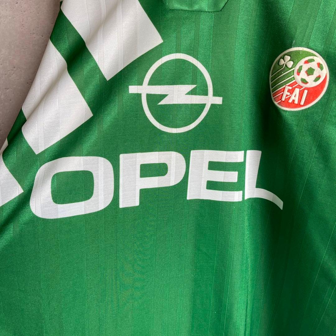 90s adidas アイルランド代表 ユニフォーム サッカーシャツ 国内正規品