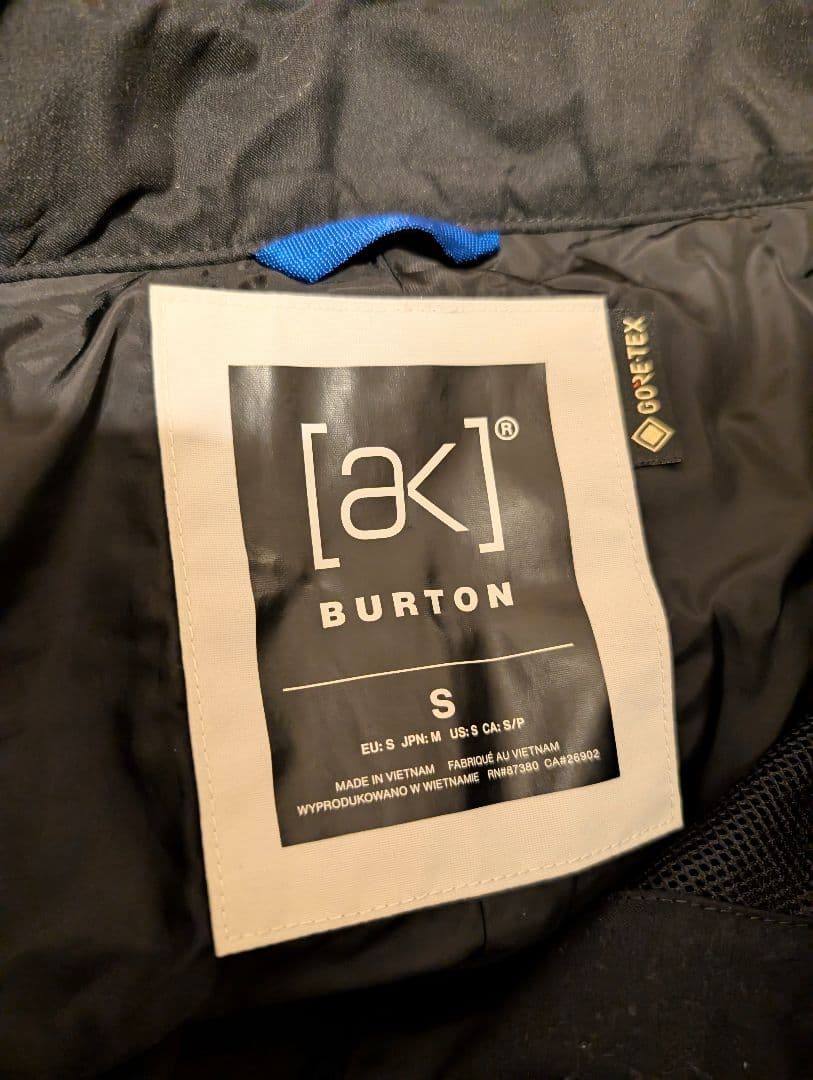 新品未使用タグ付 Burton ak サイクリック パンツ グレークラウド S