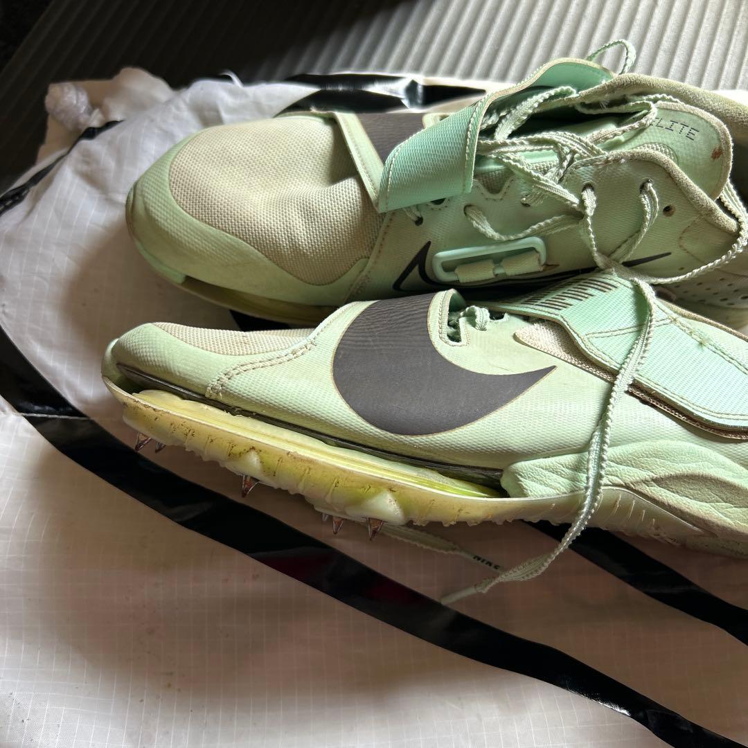 NIKE ELITE スパイクシューズ ミントグリーン